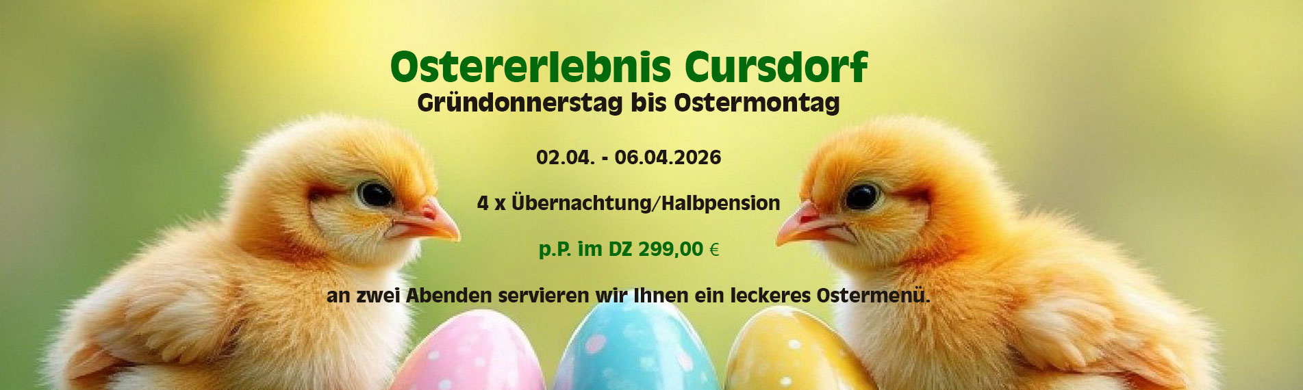 Gasthaus & Pension Koch - Ostern 2026